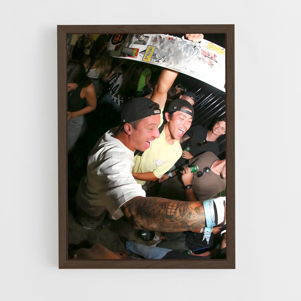 Poster Luan de oliveira – affiche Skateboard (vue 5)